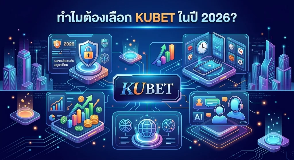 ทำไมต้องเลือก KUBET ในปี 2026?